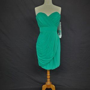 Brand NWT Strapless formal cockt ail evening dress